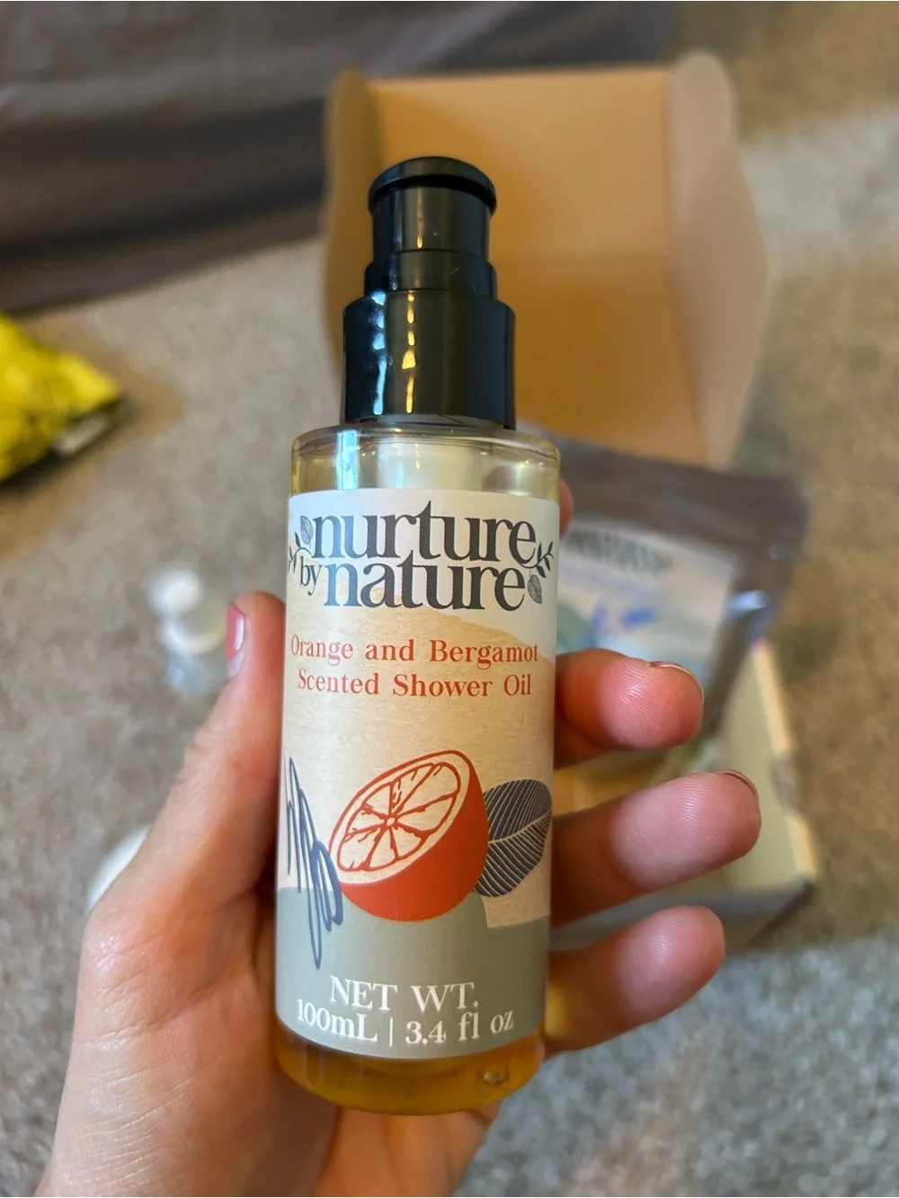 Nurture by Nature Lavender & Bergamot Women’s Skincare Gift Set NEW
